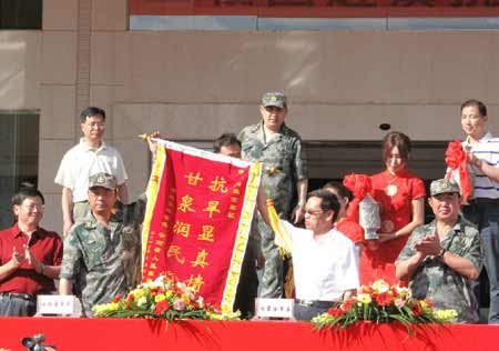 北京軍區(qū)給水工程團(tuán)轉(zhuǎn)戰(zhàn)廣西