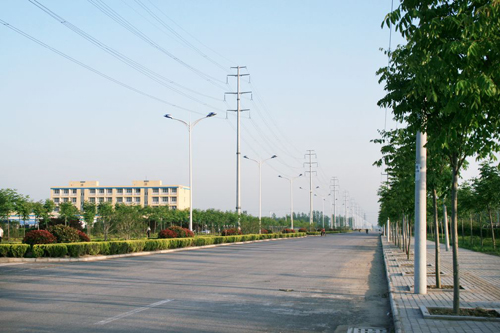 河南永城：產(chǎn)業(yè)集聚區(qū)高奏“基建升級”主旋律