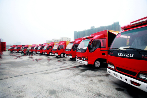 河南消防總隊(duì)依托消防宣傳車打造移動(dòng)宣傳站點(diǎn)