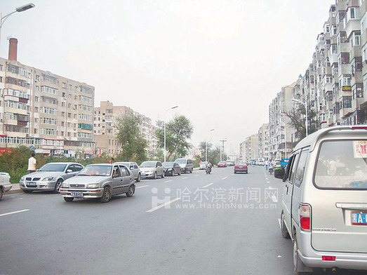 哈爾濱市道路升級改造帶來生活新景象（組圖）