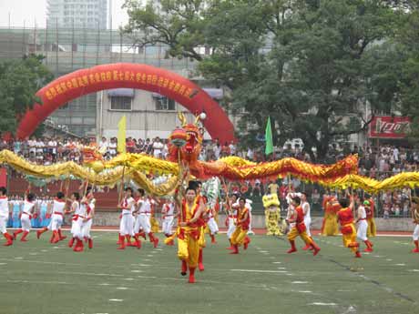 中國高等農(nóng)業(yè)院校第七屆大學生田徑運動會在安徽農(nóng)業(yè)大學開幕