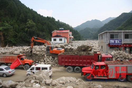 欒川縣災(zāi)后重建工作加快進行