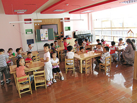 蘇州一公立小學耗資過億 教室配洗手間(圖)