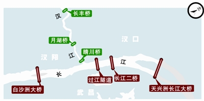 武漢六橋一隧一路年內(nèi)計次收費 廢除