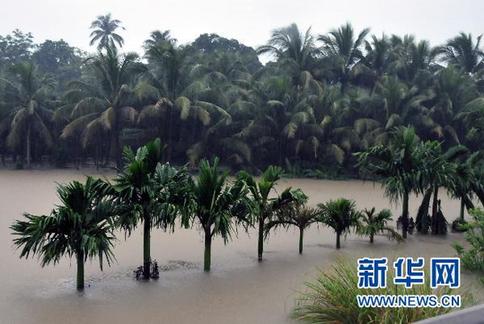 海南文昌赤紙水庫發(fā)生決口 暫無人員傷亡