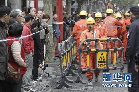 上海火災事故傷員得到有效救治(圖)
