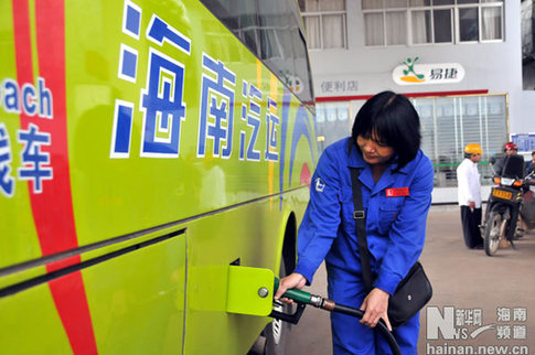 國內(nèi)唯一進(jìn)入車用領(lǐng)域的生物柴油在海南銷售
