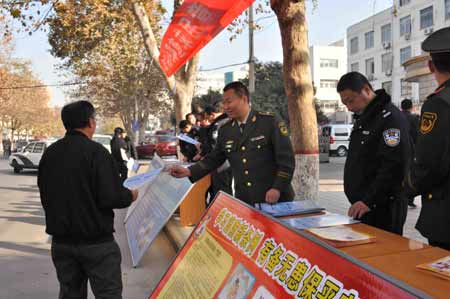洛陽高新區(qū)掀起冬季消防安全宣傳高潮