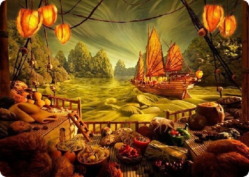 神奇！絕美食物風(fēng)景畫
