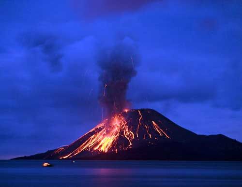 火山噴發(fā)時20個震撼景觀