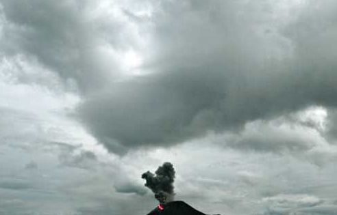 火山噴發(fā)時20個震撼景觀