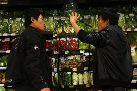 中國(guó)第一隱形人倡導(dǎo)蔬菜安全