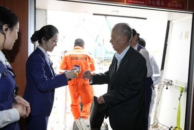 我國(guó)最大高速客滾輪“海峽號(hào)”今日首航臺(tái)中