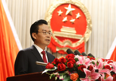福建省十一屆人大六次會(huì)議在榕隆重開幕