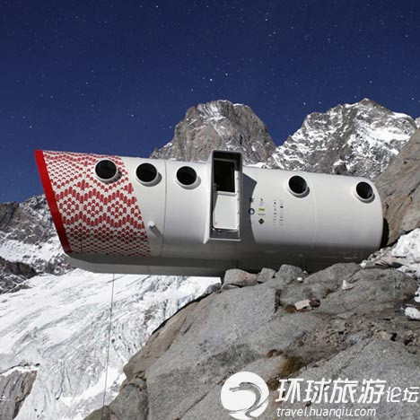 阿爾卑斯山頂?shù)膽铱章灭^ 你敢住嗎？