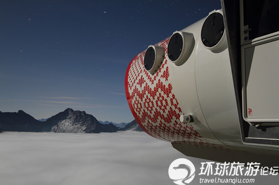 阿爾卑斯山頂的懸空旅館 你敢住嗎？
