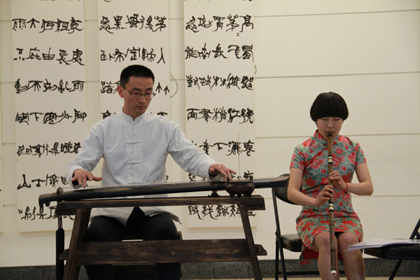 一場(chǎng)聽(tīng)覺(jué)與視覺(jué)的盛宴——孔子琴坊參加“國(guó)風(fēng)墨韻之琴與墨雅集”活動(dòng)記