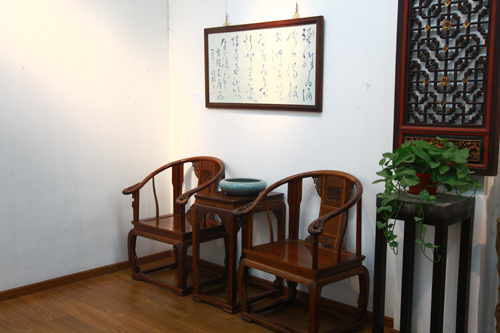 李斌權(quán)“音樂書法”個(gè)人展在北京云峰畫苑炫彩開幕