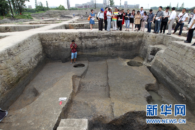 上海：首次向公眾開放考古現(xiàn)場(chǎng)(組圖)