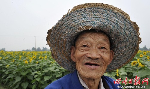 綿竹開(kāi)辟千畝花田體驗(yàn)觀光農(nóng)業(yè)