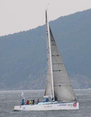 2012年亞太HOBIE級(jí)帆船錦標(biāo)賽在山東威海舉行