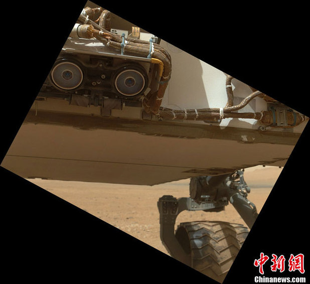 美“好奇號(hào)”火星車(chē) 火星“玩”自拍（圖）