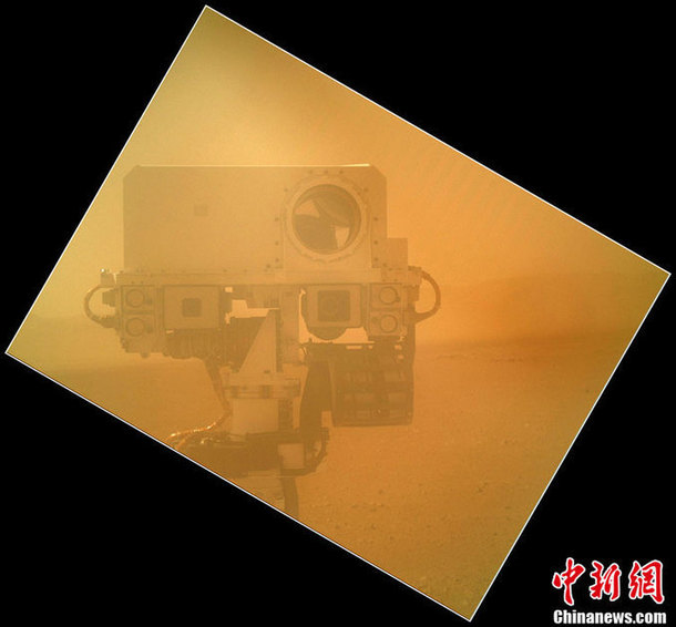 美“好奇號(hào)”火星車(chē) 火星“玩”自拍（圖）