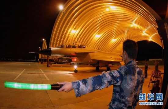 駐滇航空兵三代戰(zhàn)機夜間緊急出擊