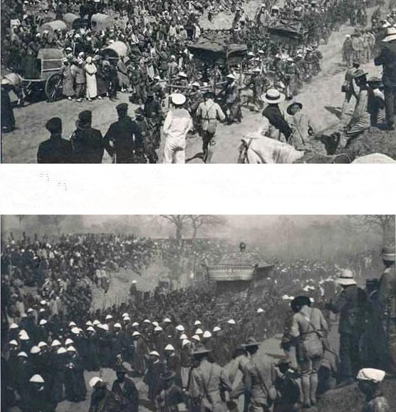曝慈禧葬禮上的恐怖畫面！