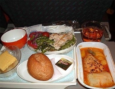 飛機餐也美味 實拍各國航空公司美味飛機餐
