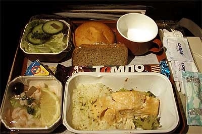 飛機(jī)餐也美味 實拍各國航空公司美味飛機(jī)餐