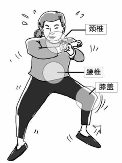 《江南style》能否練健身操？老年人最好別嘗試