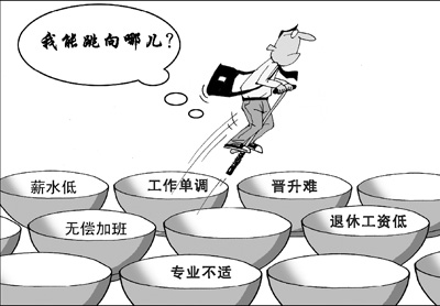 體制內(nèi)人出不去體制外人進(jìn)不來(lái) 跳槽 我怕的是啥