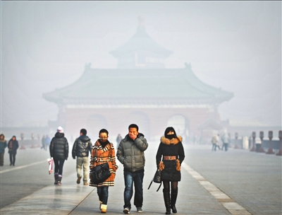 北京通州達(dá)極重污染值 未來(lái)三天多地將達(dá)極重污染
