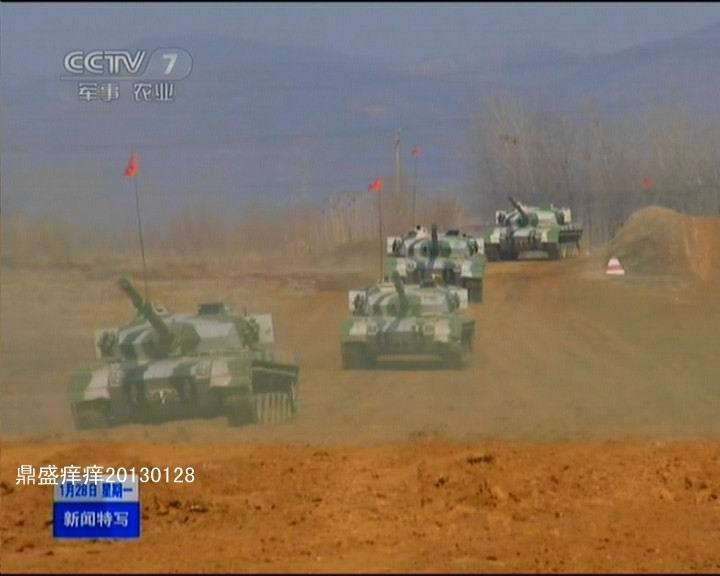 成群出動(dòng)：解放軍精銳96改主戰(zhàn)坦克部隊(duì)曝光