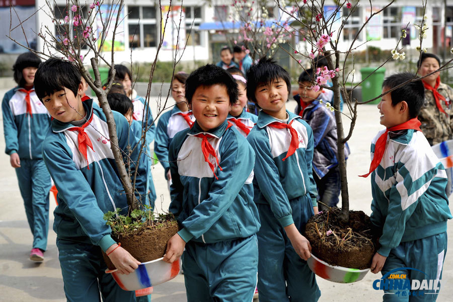 《中國日報》聚焦“3·12”植樹節(jié)圖片精選