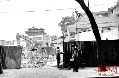 PM10成為福州空氣首要污染物 環(huán)保嚴(yán)查裸拆