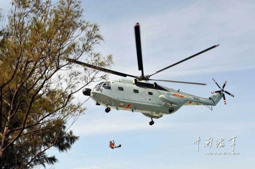 南海艦隊立體奪島：陸戰(zhàn)隊機降成功
