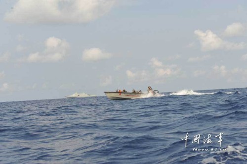 南海艦隊立體奪島：陸戰(zhàn)隊機降成功
