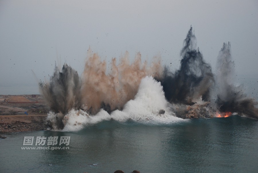 國防部公布遼寧艦?？寇姼坌聢D 解密建港部隊(duì)