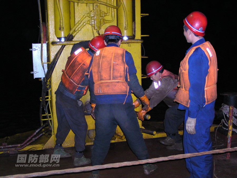 國(guó)防部公布遼寧艦?？寇姼坌聢D 解密建港部隊(duì)