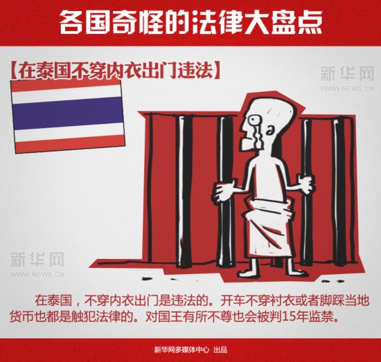 盤(pán)點(diǎn)各國(guó)稀奇古怪的法律