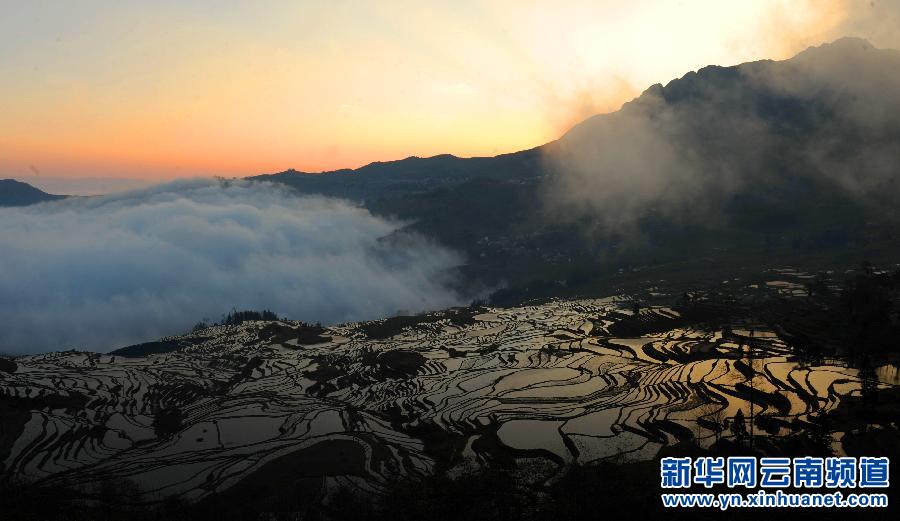 中國哈尼梯田成功列入世界遺產(chǎn)名錄