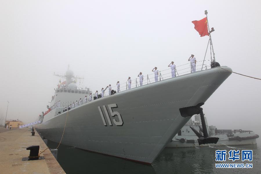 中國派出7艘艦艇赴俄參加中俄“海上聯(lián)合—2013”軍事演習