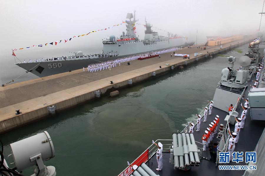 中國派“最強編隊”參加中俄軍演 艦艇多為“00后”