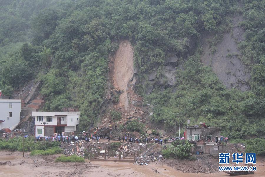 云南鹽津發(fā)生洪澇災害致10鄉(xiāng)鎮(zhèn)受災5人失蹤