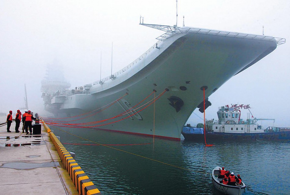 你沒(méi)有見(jiàn)過(guò)的遼寧艦：取消滑躍換成彈射起飛