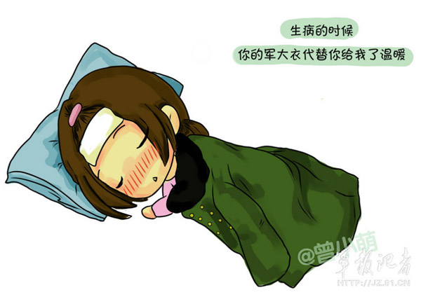 Q版八一紀(jì)念漫畫：我有一個軍人爸爸