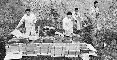 銷(xiāo)毀兵：天天與“死神”掰手腕