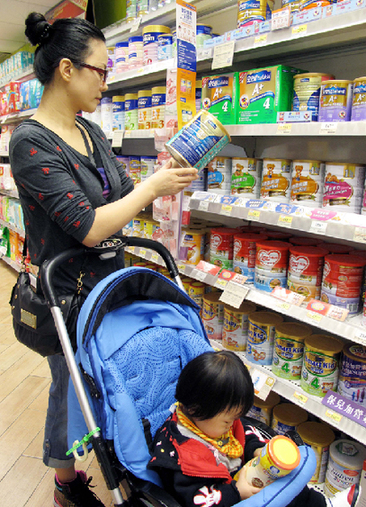 港食衛(wèi)局長：國慶黃金周進行奶粉壓力測試